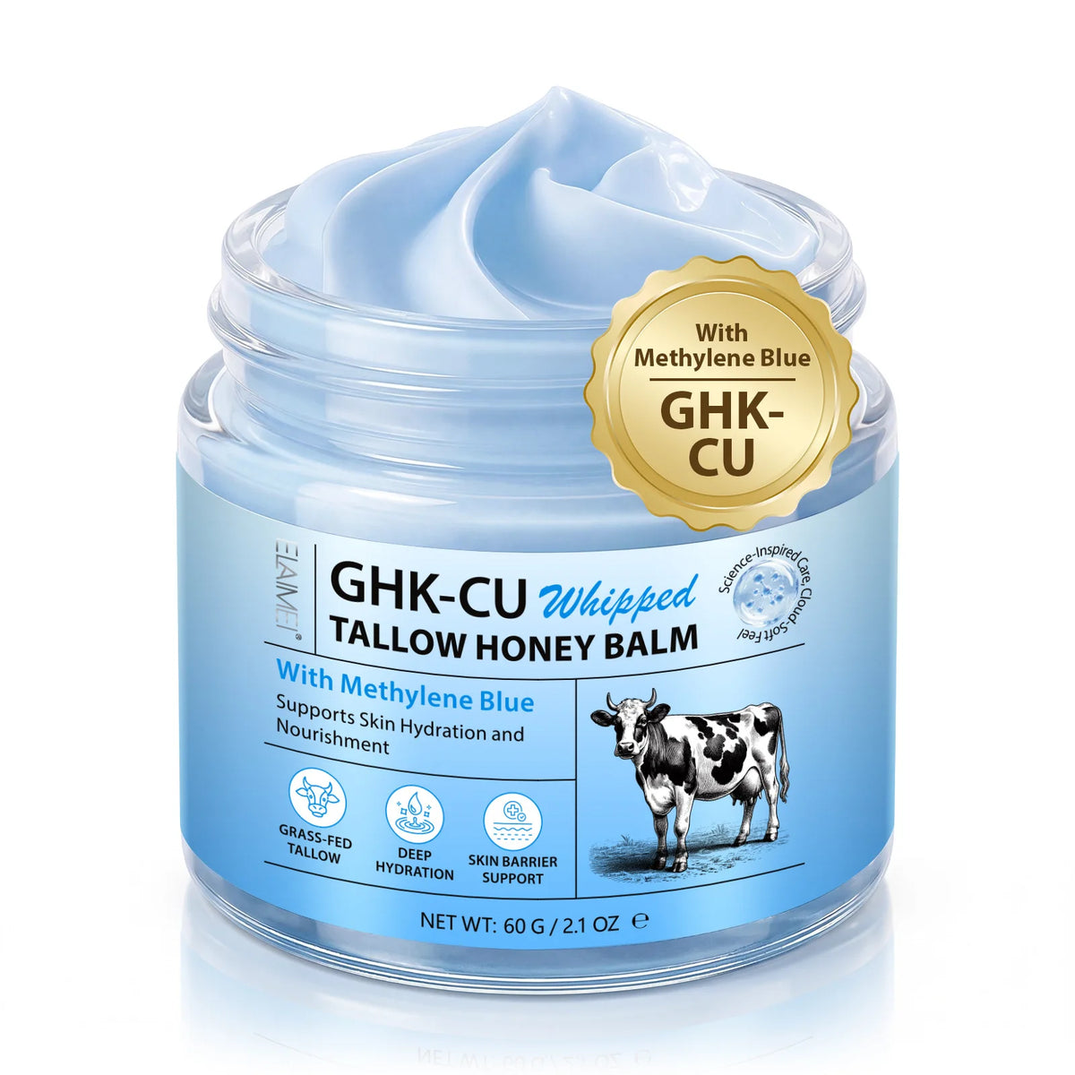 Tallow Honey Balm with Methylene Blue